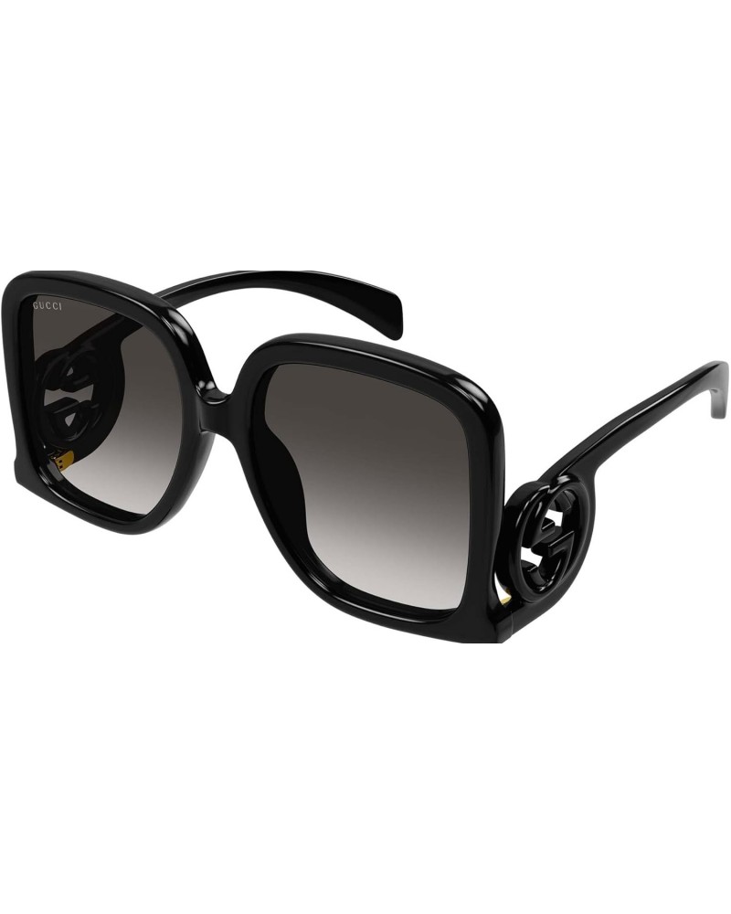 GG1326S Black/Grey Shaded 58/19/140 women Sunglasses $93.42 Square