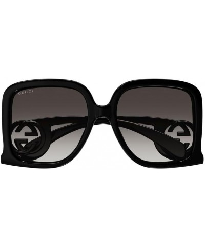 GG1326S Black/Grey Shaded 58/19/140 women Sunglasses $93.42 Square