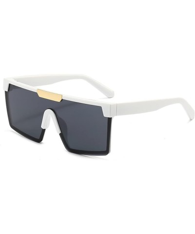 Large Frame Driving Sports Sunglasses Men and Women Fashion Decorative Sunglasses (Color : 4, Size : 1) 1 6 $15.20 Sport