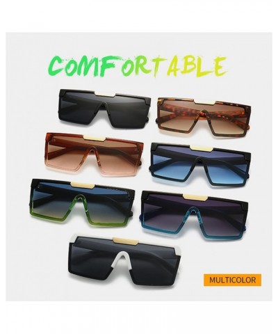 Large Frame Driving Sports Sunglasses Men and Women Fashion Decorative Sunglasses (Color : 4, Size : 1) 1 6 $15.20 Sport