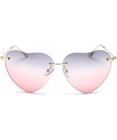 Womens Retro Love Ocean Heart Shapes Sunglasses C4 $12.27 Oval