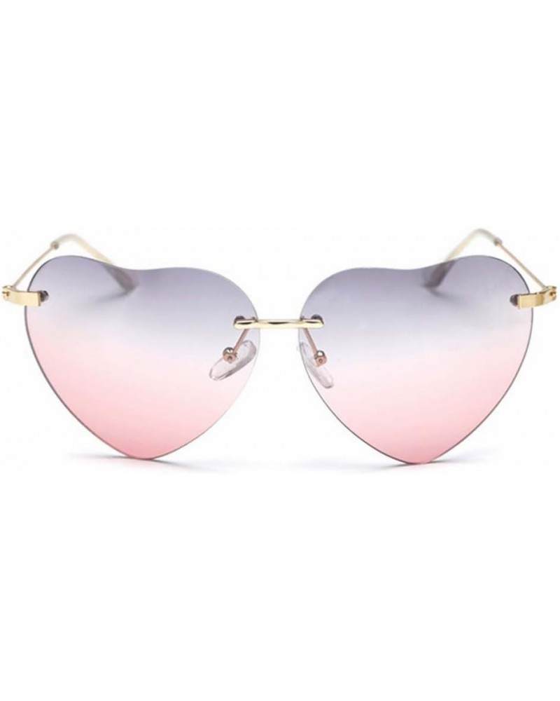 Womens Retro Love Ocean Heart Shapes Sunglasses C4 $12.27 Oval