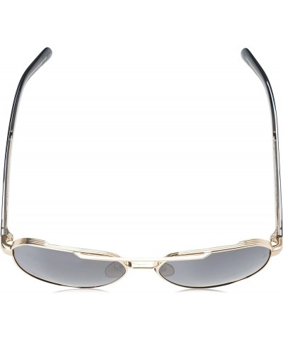 Women's Modern Sunglasses Rhl/Ir Gold Black $48.24 Designer