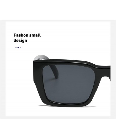 Vintage Cat Eye Sunglasses Women Fashion Polarized Gradient Trending square Sun Glasses Men Shades UV400 Black White $11.21 S...