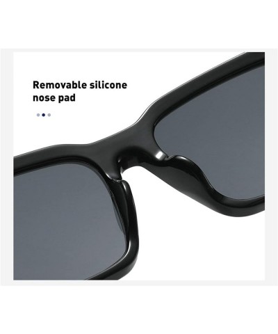 Vintage Cat Eye Sunglasses Women Fashion Polarized Gradient Trending square Sun Glasses Men Shades UV400 Black White $11.21 S...