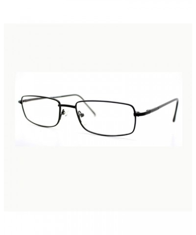 Magnified Reading Glasses Rectangle Metal Spring Hinge Various Strength Black $7.53 Rectangular