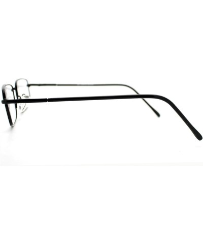 Magnified Reading Glasses Rectangle Metal Spring Hinge Various Strength Black $7.53 Rectangular