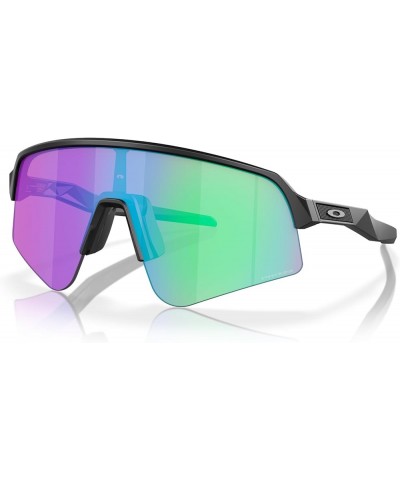 Men's Oo9465 Sutro Lite Sweep Rectangular Sunglasses Matte Black/Prizm Golf $87.56 Sport