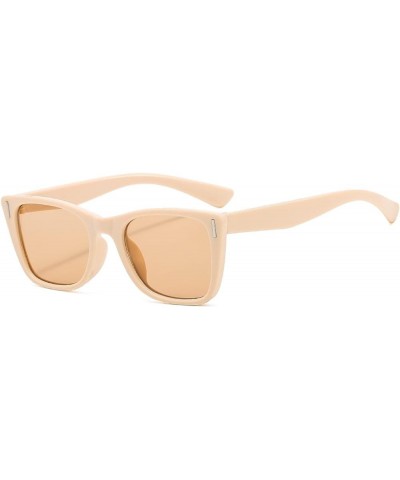 Square Street Shooting Men and Women Fashion Decorative Sunglasses (Color : F, Size : 1) 1 F $12.03 Designer