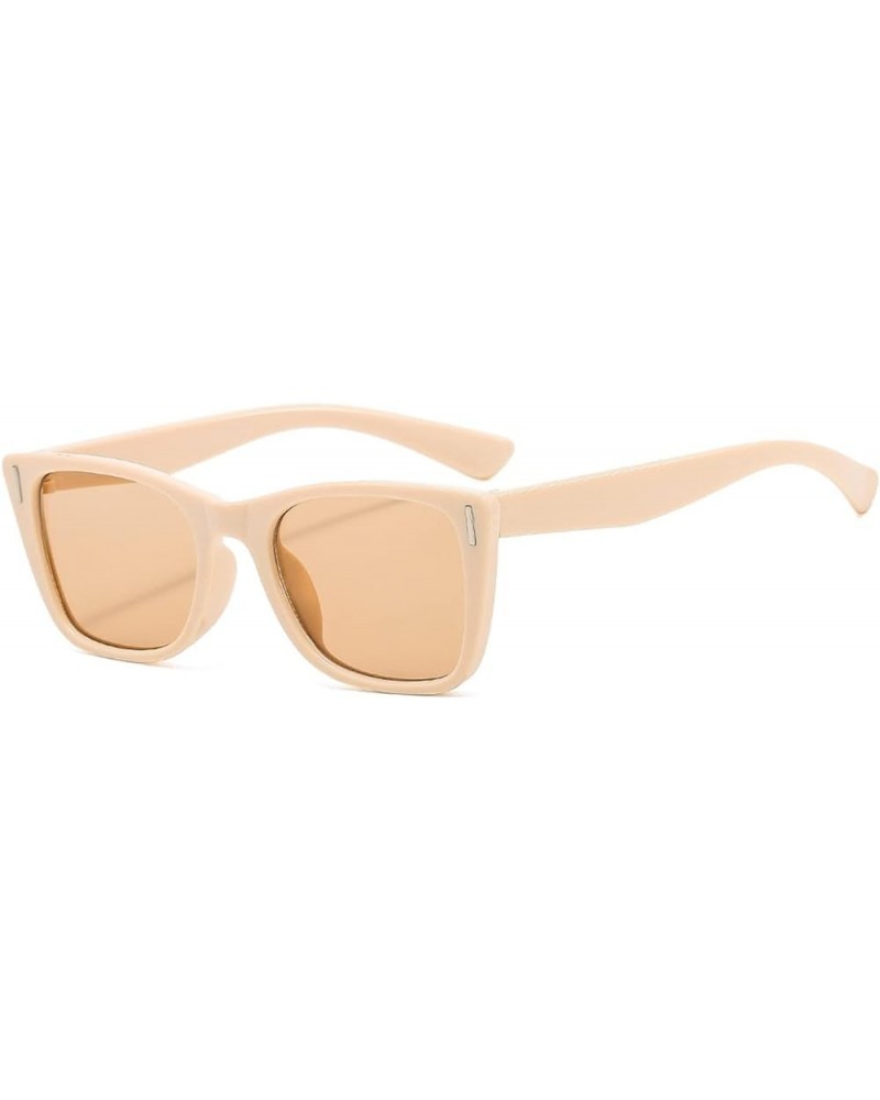 Square Street Shooting Men and Women Fashion Decorative Sunglasses (Color : F, Size : 1) 1 F $12.03 Designer