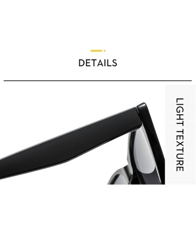 Square Street Shooting Men and Women Fashion Decorative Sunglasses (Color : F, Size : 1) 1 F $12.03 Designer