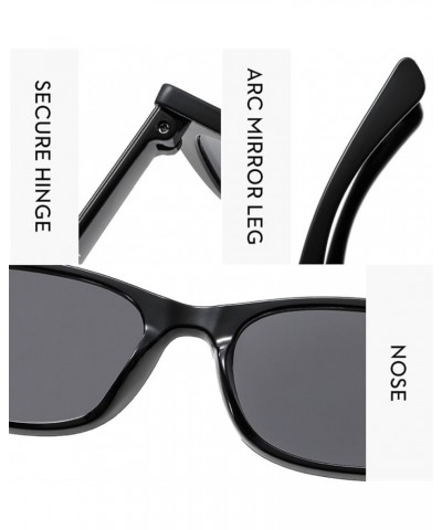 Square Street Shooting Men and Women Fashion Decorative Sunglasses (Color : F, Size : 1) 1 F $12.03 Designer