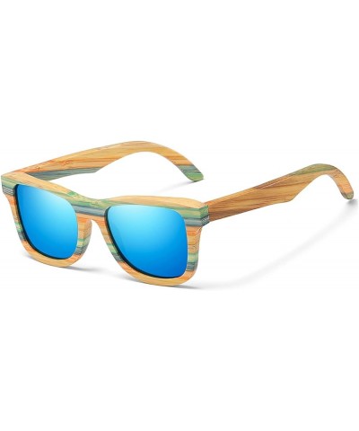 Fashion Skateboard Wood Bamboo Sunglasses Polarized for Women Mens New Wooden Sun Glasses UV400 Luxury (Color : Other, Size :...