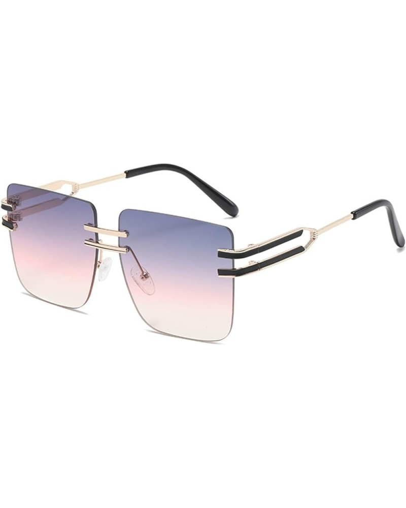 Fashion Retro Men and Women Sunglasses UV400 Outdoor Vacation Shopping Sunglasses (Color : F, Size : 1) 1 B $17.70 Designer