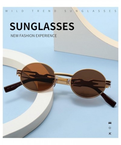 Fashion Sunglasses for Men and Women Outdoor Vacation Sunshade Glasses (Color : D, Size : Medium) Medium G $19.10 Designer