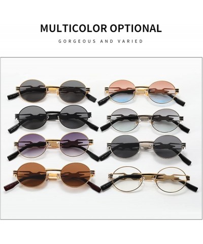 Fashion Sunglasses for Men and Women Outdoor Vacation Sunshade Glasses (Color : D, Size : Medium) Medium G $19.10 Designer