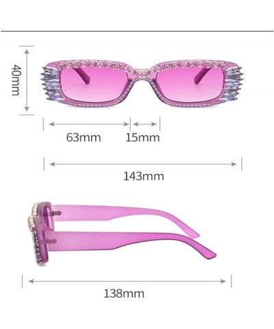 Fashion Women Small Frame Sunglasses Vintage Outdoor Vacation UV400 Sunglasses Gift B $19.71 Designer