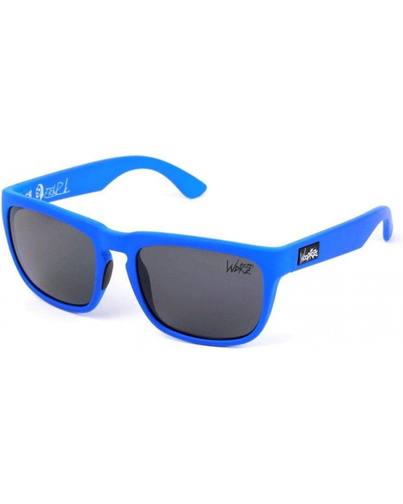 Roost'R - Sunglasses Hyper Blue (Rubber Coating) Gradient Grey $40.51 Square