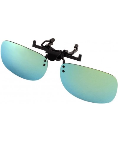 Qtqgoitem Unisex Fishing Olive Green Lens Rimless Clip On Polarized Sunglasses (Model: 211 b0d 0ee 998 436) $8.46 Rimless