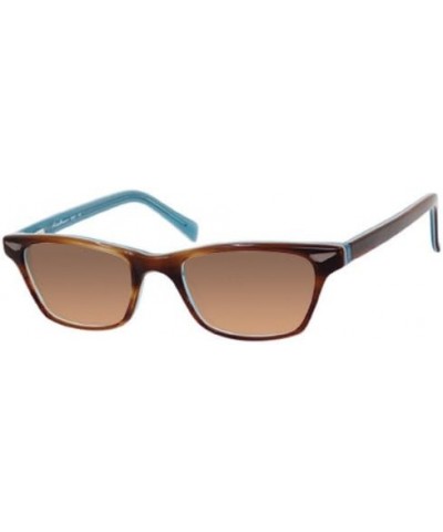 Reading Sunglasses - 8281 in Blonde-Blue with Brown Tint +2.50 $51.29 Rectangular