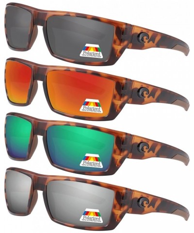 Replacement Lenses for Costa Del Mar Rafael Sunglasses POLARIZED Black + Silver + Green + Fire Red $12.15 Wayfarer