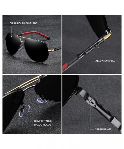 Men's Polarized Sunglasses Fashion Classic Glasses UV400 Protective Driving Sunglasses A $16.06 Oversized