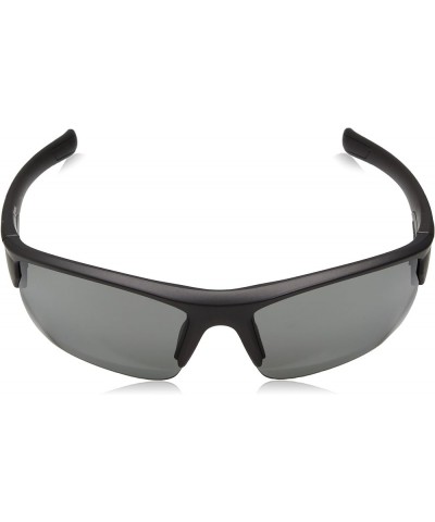 Women's Propel Wrap Sunglasses Satin Carbon / Gray $69.75 Sport