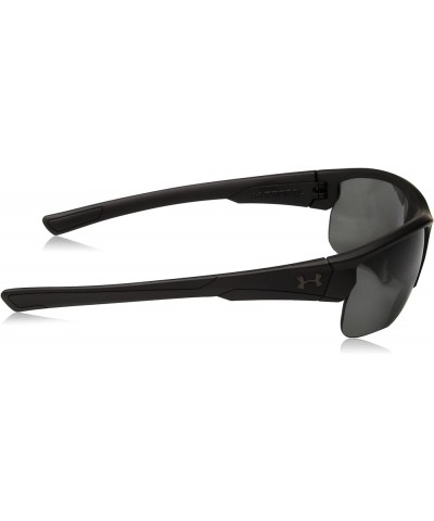 Women's Propel Wrap Sunglasses Satin Carbon / Gray $69.75 Sport