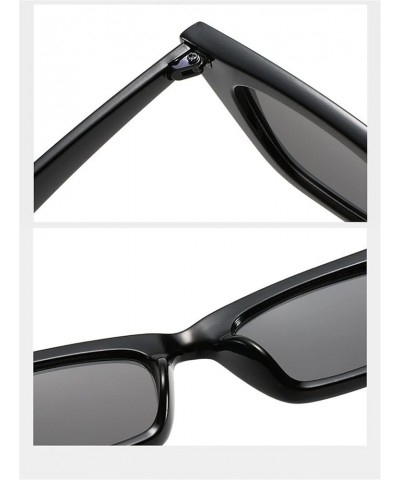 Fashion Small Frame Men and Women Sunglasses Outdoor Sun Shading (Color : E, Size : Medium) Medium F $15.57 Designer