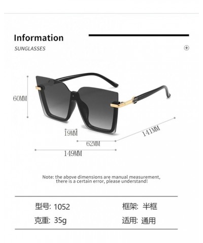 Large Frame Men's and Women's Outdoor Sunglasses (Color : A, Size : 1) 1 C $19.31 Designer