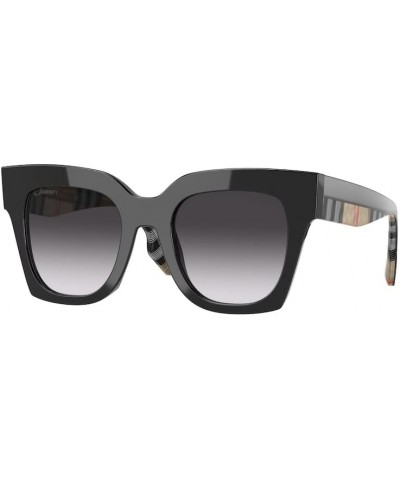 Kitty BE4364 Square Sunglasses for Women + BUNDLE With Designer iWear Eyewear Kit Black/Grey Gradient $62.70 Square