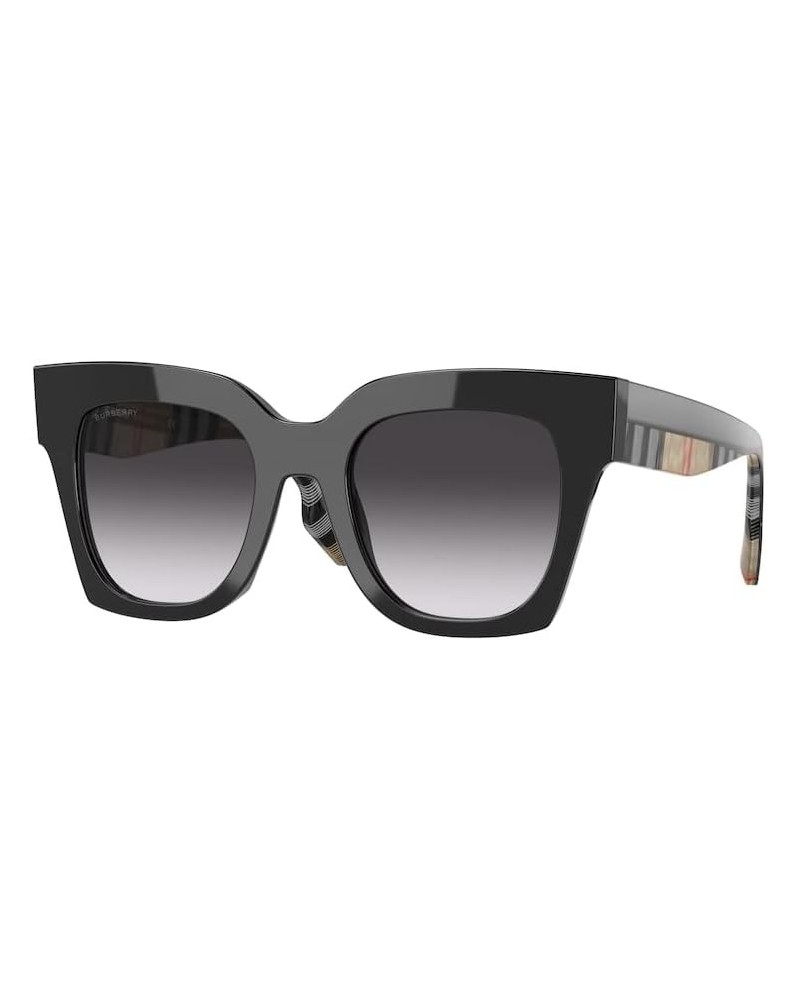 Kitty BE4364 Square Sunglasses for Women + BUNDLE With Designer iWear Eyewear Kit Black/Grey Gradient $62.70 Square