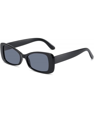 Small Square Box Fashion Retro Sunglasses Men and Women cat Eye Glasses Outdoor (Color : C, Size : 1) 1A $17.60 Designer