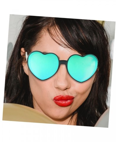 22 pcs heart sunglasses vintage sungalsses candy color sunglasses party eyeglasses party photo props retro sunglasses men's s...