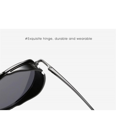 Punk Retro Men And Women Outdoor Vacation UV400 Beach Driving Fashion Sunglasses A $15.48 Designer