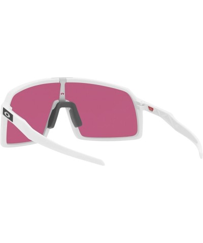 Men's OO9406 Sutro Rectangular Sunglasses Polished White/Prizm Field $48.91 Goggle