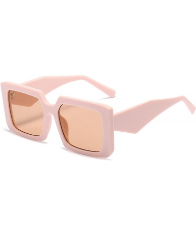 Square Frame Fashion Sunglasses for Men and Women Vacation Clothing Decorative Sunglasses (Color : 6, Size : 1) 1 6 $15.20 De...