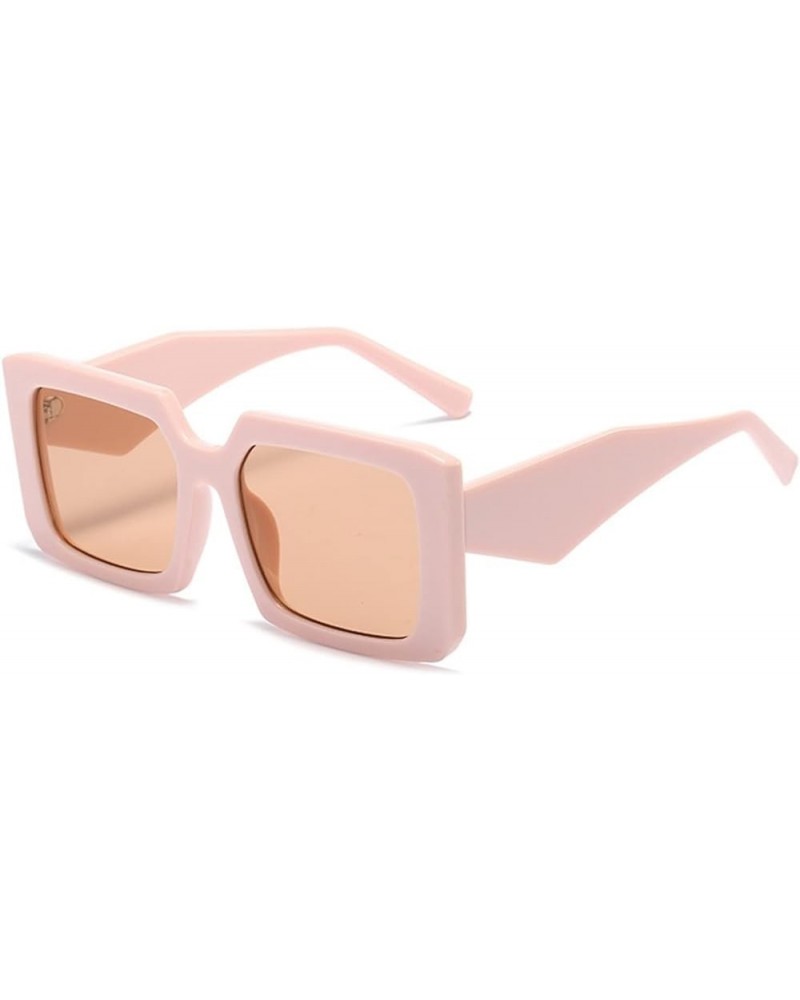 Square Frame Fashion Sunglasses for Men and Women Vacation Clothing Decorative Sunglasses (Color : 6, Size : 1) 1 6 $15.20 De...