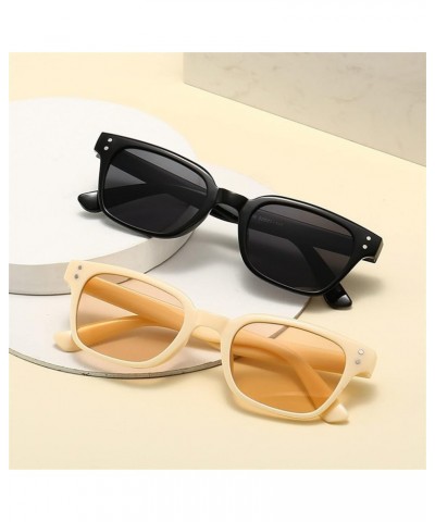 Retro Cute Men and Women Fashion Outdoor Decorative Sunglasses (Color : F, Size : 1) 1A $17.01 Designer