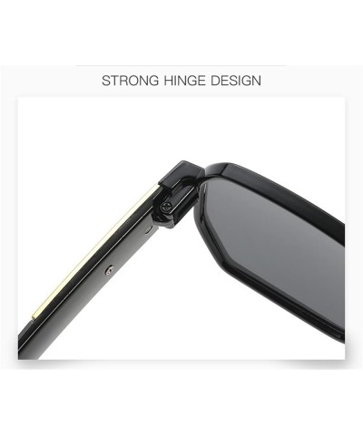 Large Frame Retro women Sunglasses Outdoor Holiday Driving Commuter Trend UV400 Sunglasses Gift E $13.28 Designer