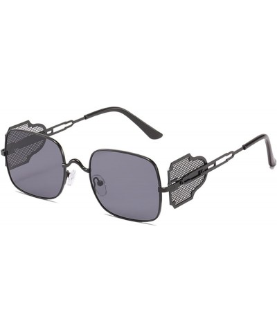 Metal Retro Punk Men and Women Fashion Photo Accessories Sunglasses (Color : A, Size : 1) 1 G $18.19 Designer