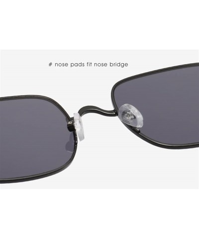 Metal Retro Punk Men and Women Fashion Photo Accessories Sunglasses (Color : A, Size : 1) 1 G $18.19 Designer