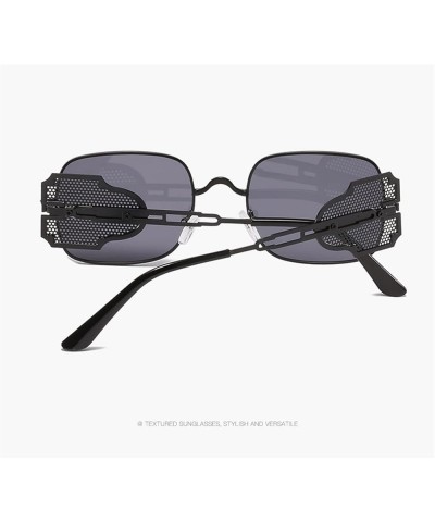 Metal Retro Punk Men and Women Fashion Photo Accessories Sunglasses (Color : A, Size : 1) 1 G $18.19 Designer