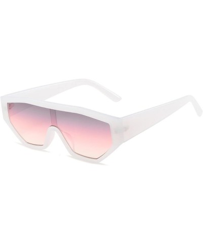 Fashion Hip hop Men and Women Sunglasses Outdoor Vacation (Color : E, Size : Medium) Medium G $21.27 Designer