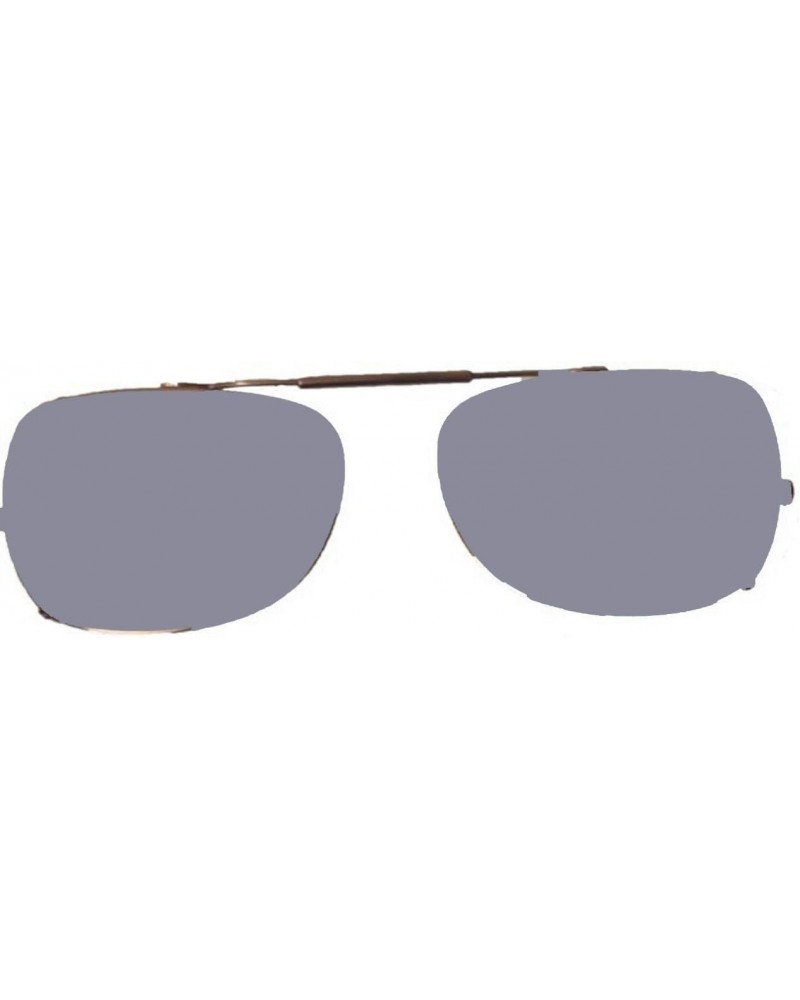 Visionaries Polarized Clip on Sunglasses - Way - Black Frame - 57 x 45 Eye $29.50 Designer