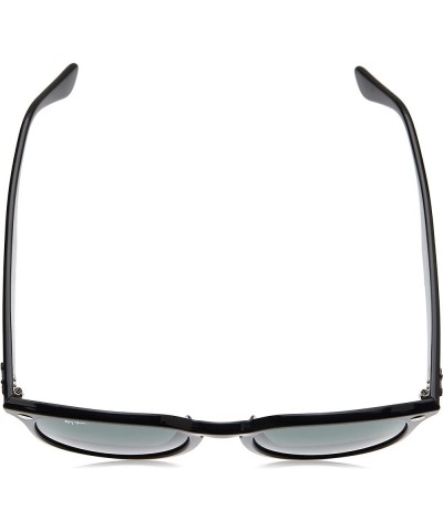 Rb4259f Low Bridge Fit Round Sunglasses Black/Dark Green $44.61 Round