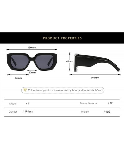 Fashion Retro Men's and Women's Holiday Decoration Sports Sunglasses (Color : 6, Size : 1) 1 7 $17.01 Sport