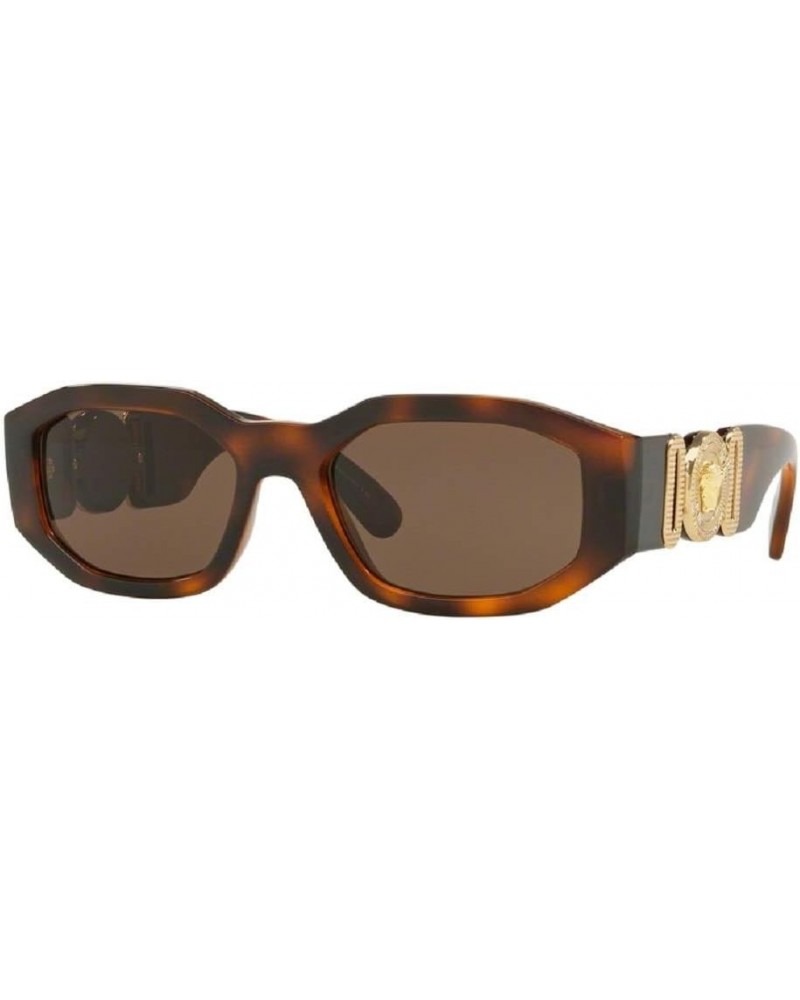 VE4361 Irregular Sunglasses For Men For women + BUNDLE with Designer iWear Eyewear Kit Havana / Dark Brwn $90.28 Rectangular