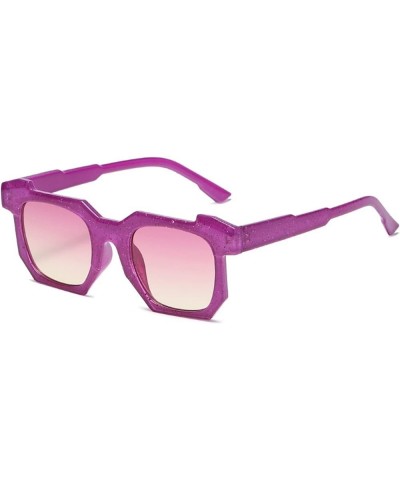 Retro Street Shot Men and Women Sunglasses, Outdoor Vacation Beach Glasses (Color : B, Size : Medium) Medium F $23.30 Designer