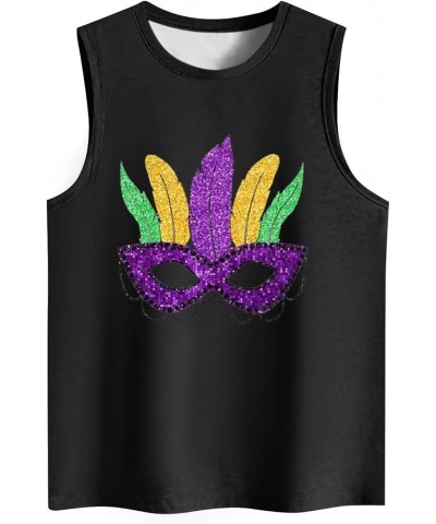 Womens Workout Tank Tops Sleeveless Daily T Shirt Comfy Summer Tees Trendy Printed Blouse Loose Dress Casual Vest 4-purple $1...